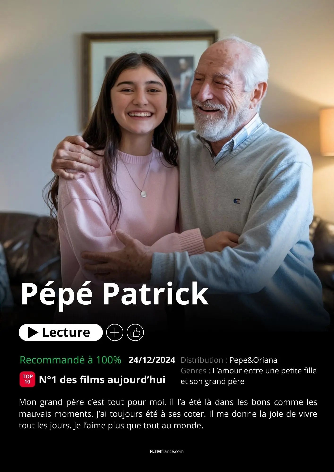 Affiche Netflix Grands-parents personnalisée FLTMfrance