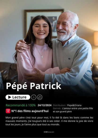 Affiche Netflix Grands-parents personnalisée FLTMfrance