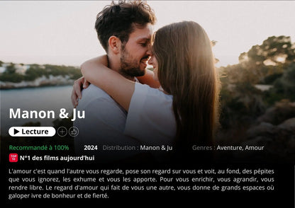 Affiche Netflix Horizontal - Affiche personnalisée FLTMfrance