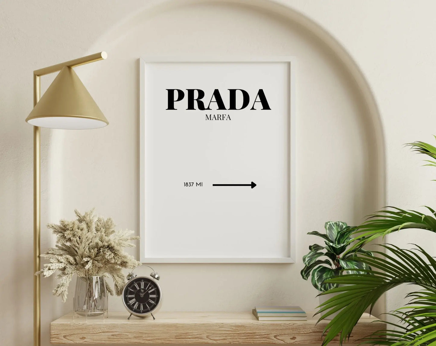 Affiche Prada Marfa - Affiche de mode FLTMfrance