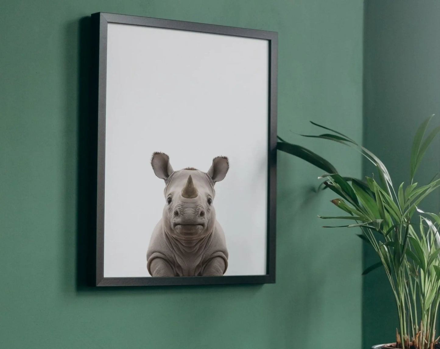 Affiche bébé Rhinocéros - Rhinocéreau FLTMfrance