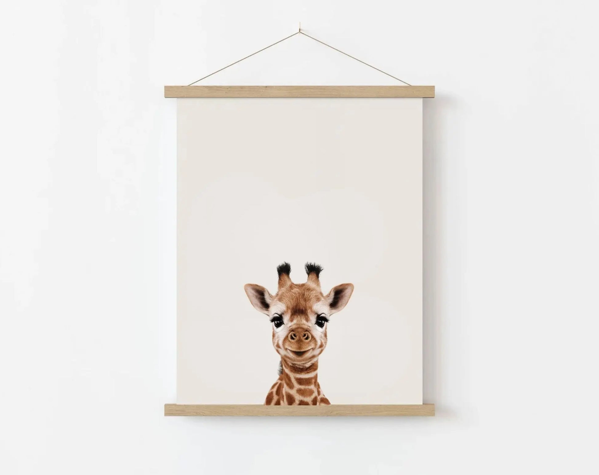 Affiche bébé girafe - Girafon FLTMfrance