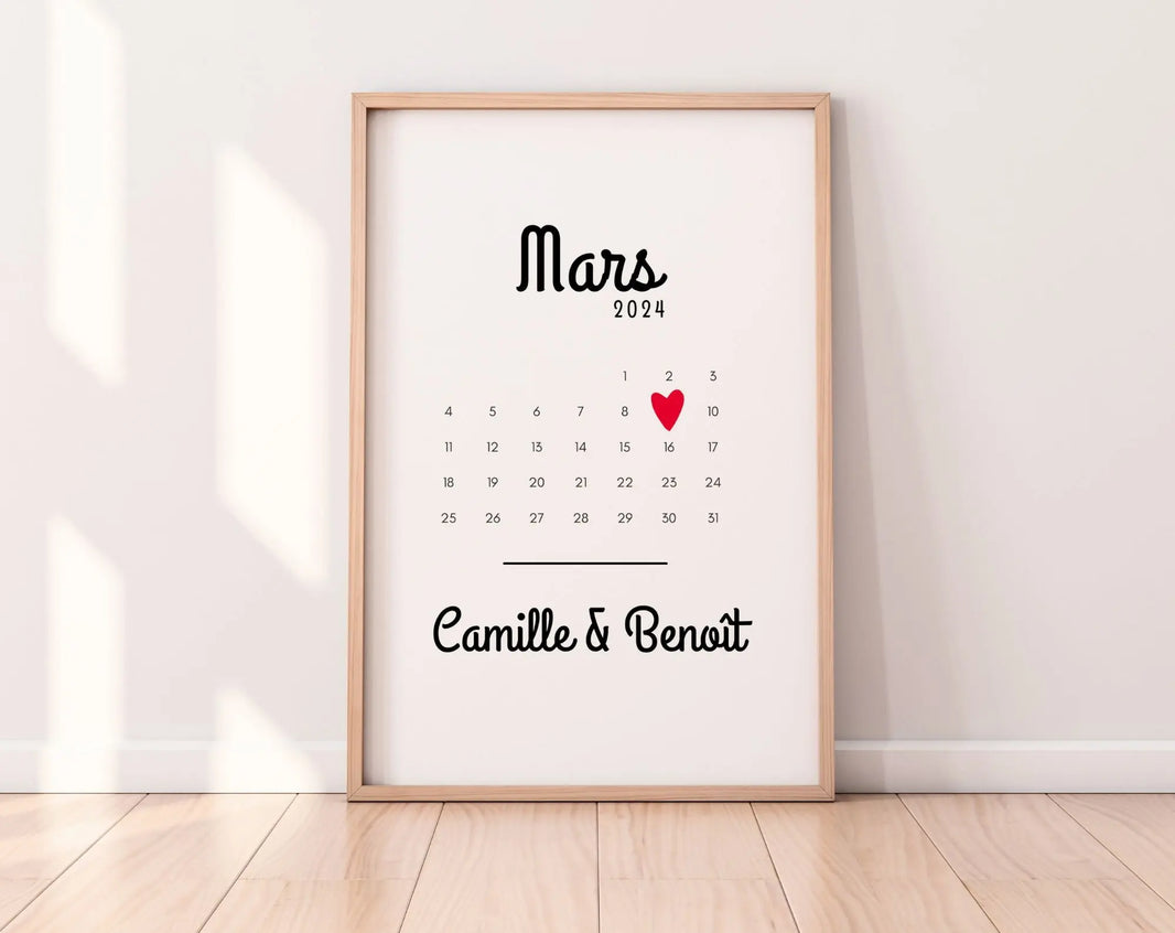 Cadeau 1 an de mariage - Noces de coton - FLTMfrance
