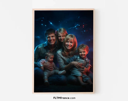 Affiche personnalisée Film de Science-fiction FLTM