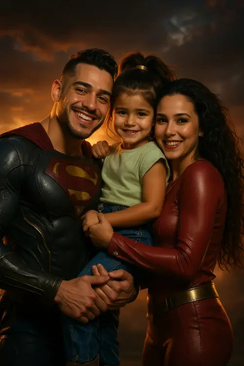 Affiche personnalisée Film super héros FLTM