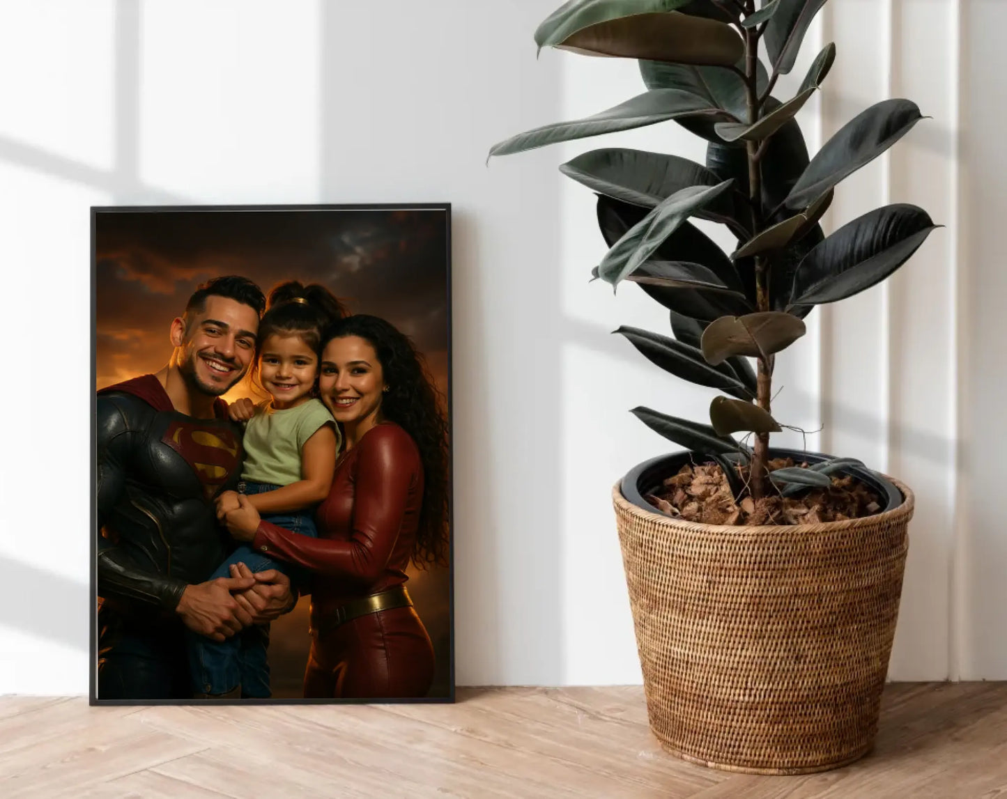 Affiche personnalisée Film super héros FLTM