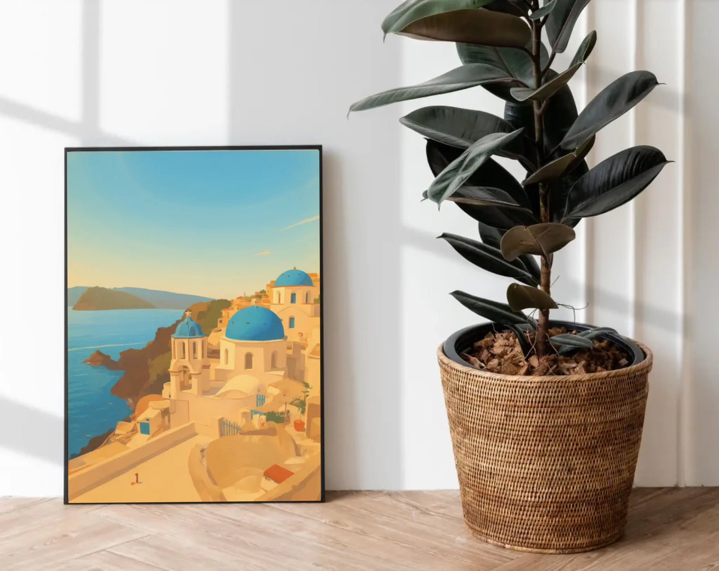 Affiche personnalisée Illustration vintage voyage FLTM