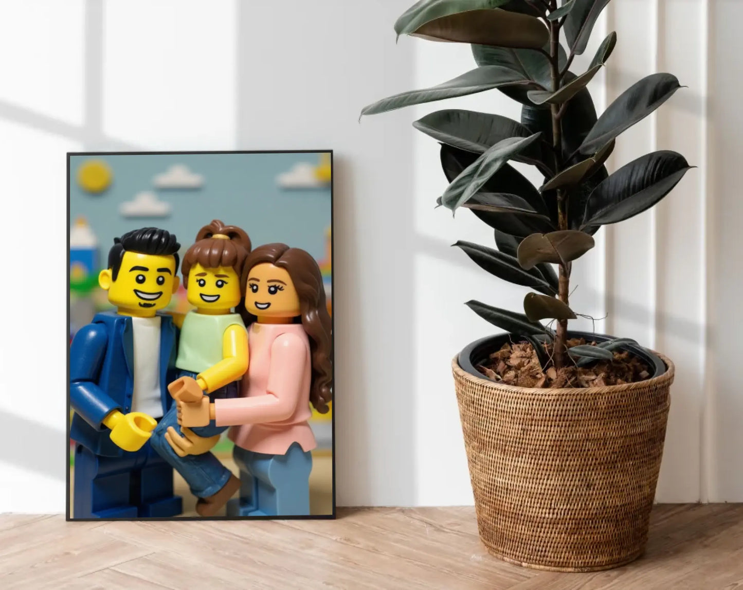 Affiche personnalisée Jouets en briques FLTM