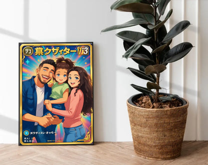 Affiche personnalisée Manga animé FLTM