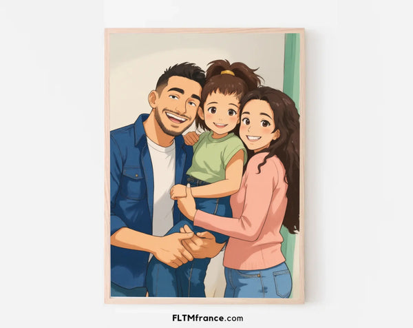 Affiche personnalisée Studio d'animation japonais