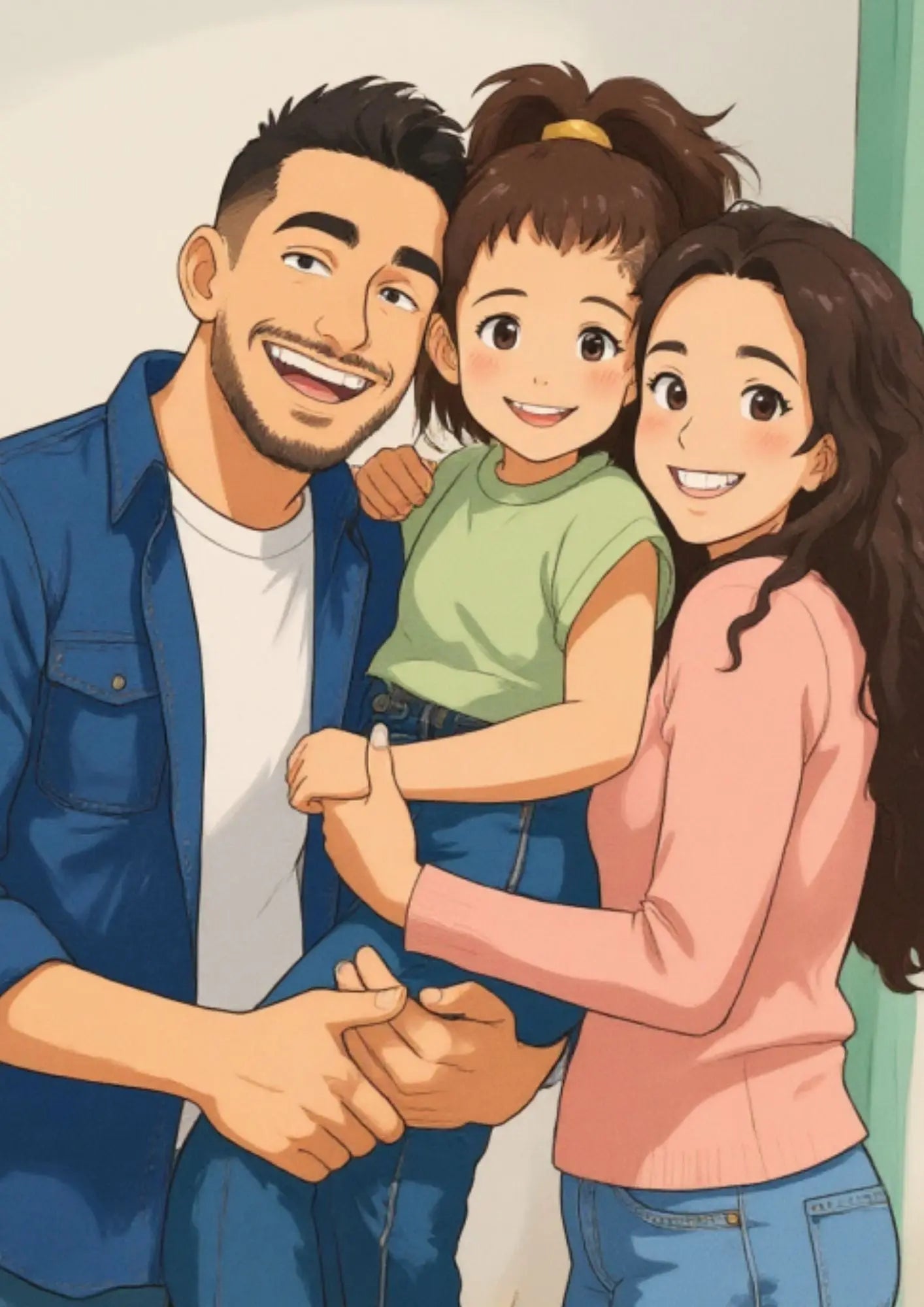 Affiche personnalisée Studio d'animation japonais FLTM