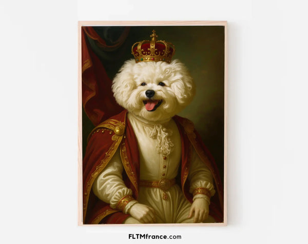 Affiche personnalisée animal Style royal