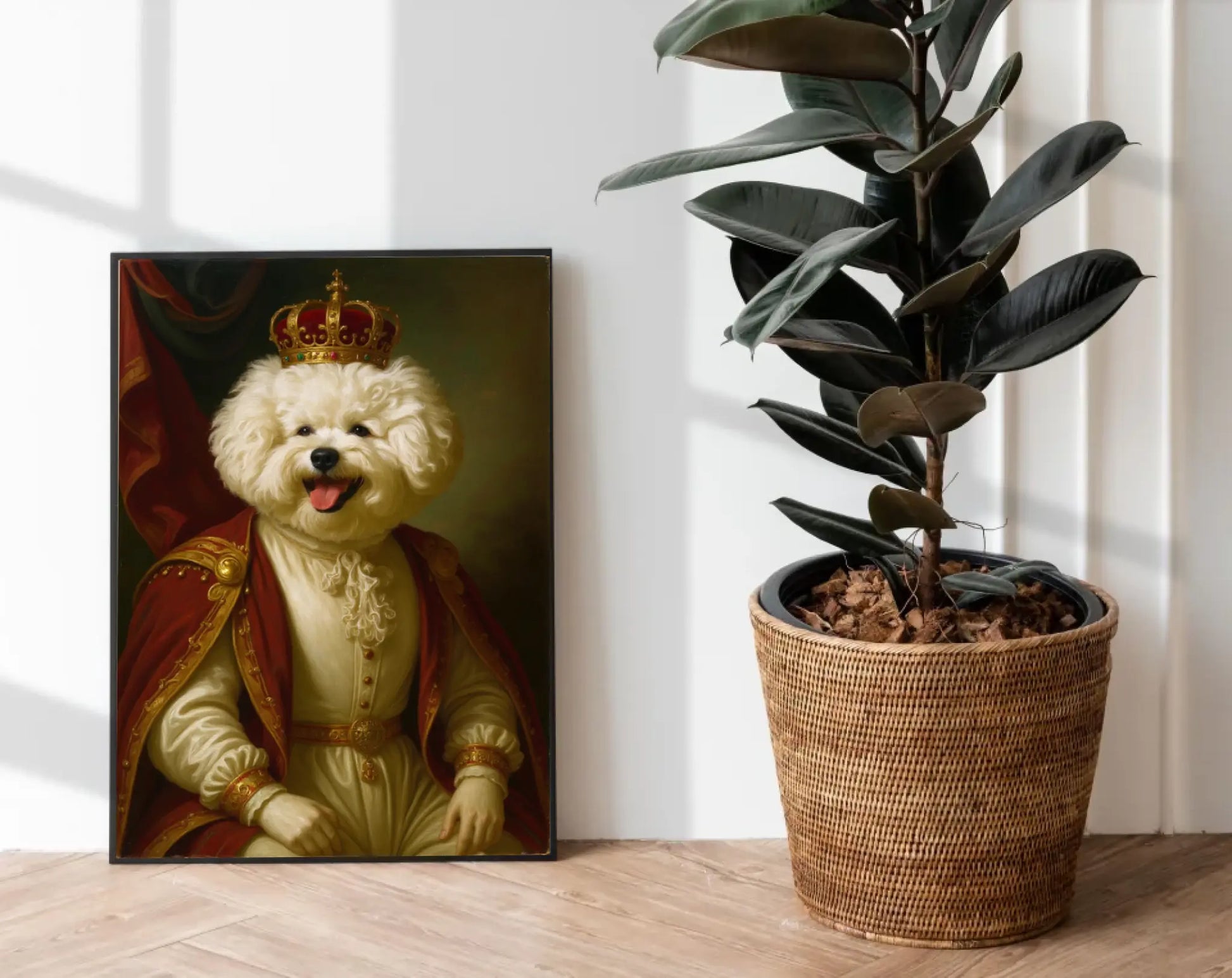 Affiche personnalisée animal Style royal FLTM