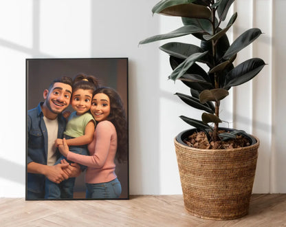 Affiche personnalisée Film d'animation 3D FLTM