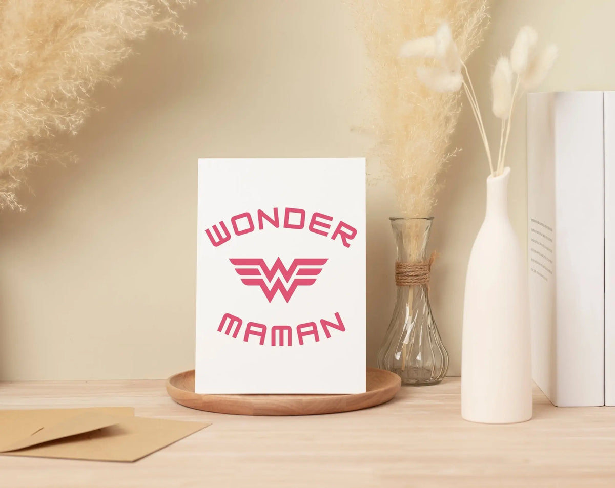 Affiche Wonder Maman - Cadeau fête des mères - FLTM