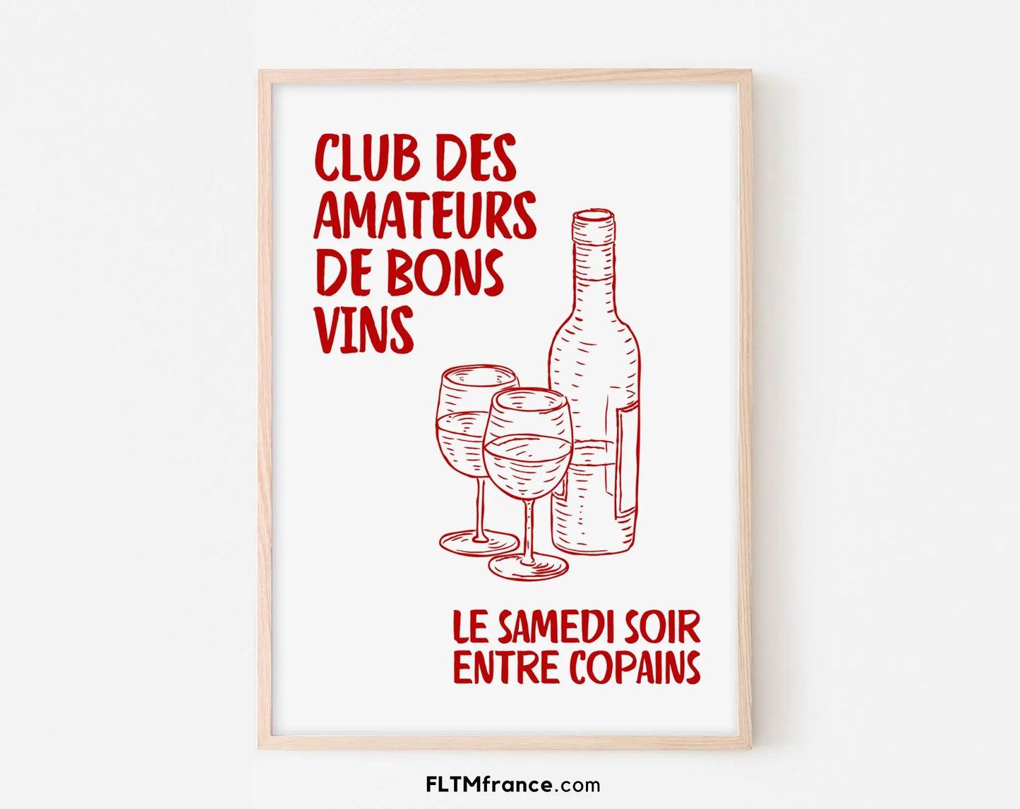 Affiches Club des amateurs de bonnes choses - Affiche cuisine FLTMfrance