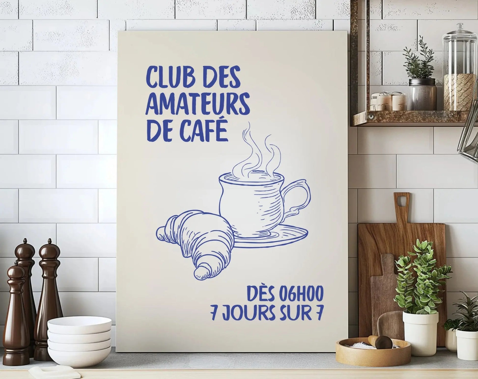 Affiches Club des amateurs de bonnes choses - Affiche cuisine FLTMfrance