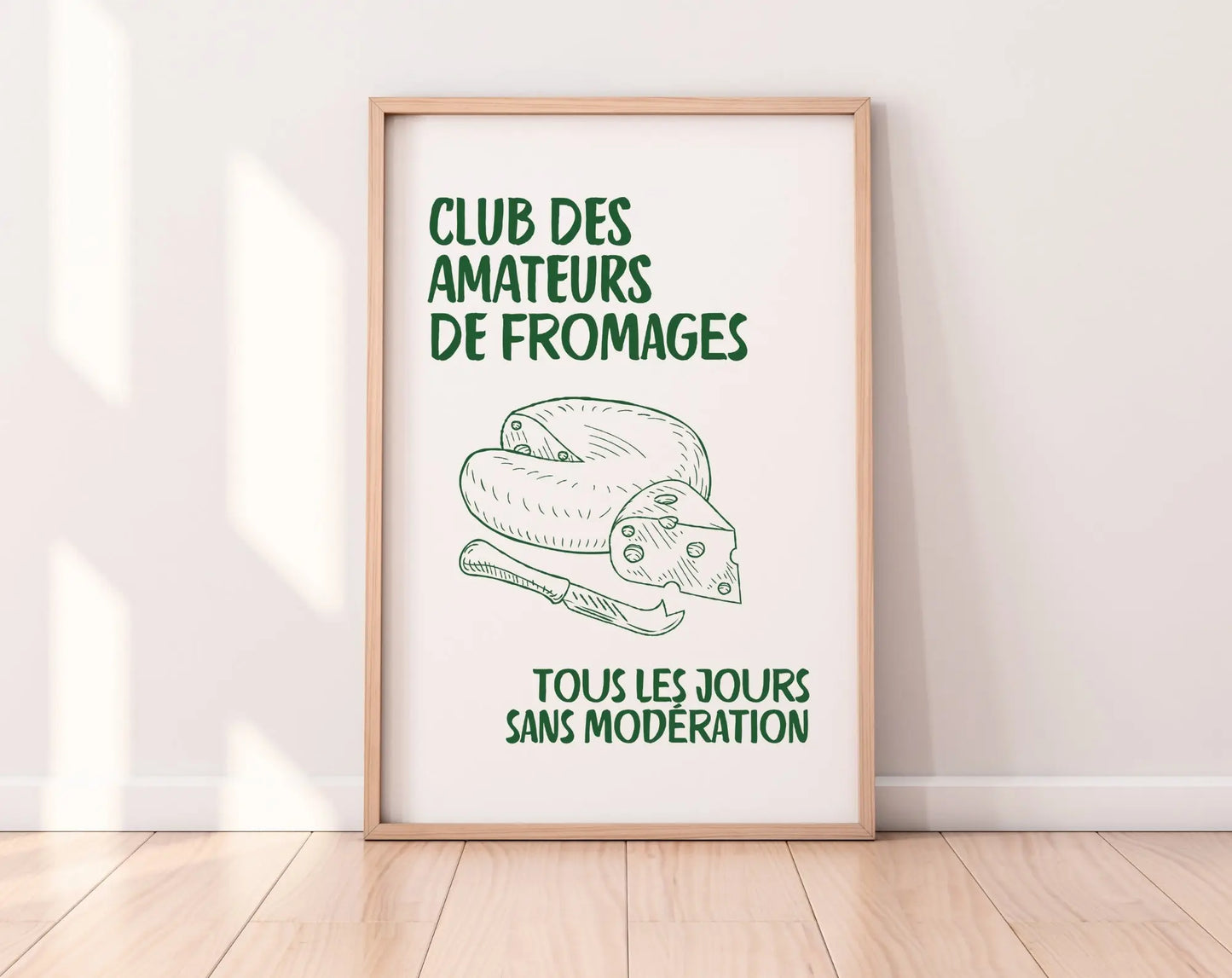 Affiches Club des amateurs de bonnes choses - Affiche cuisine FLTMfrance