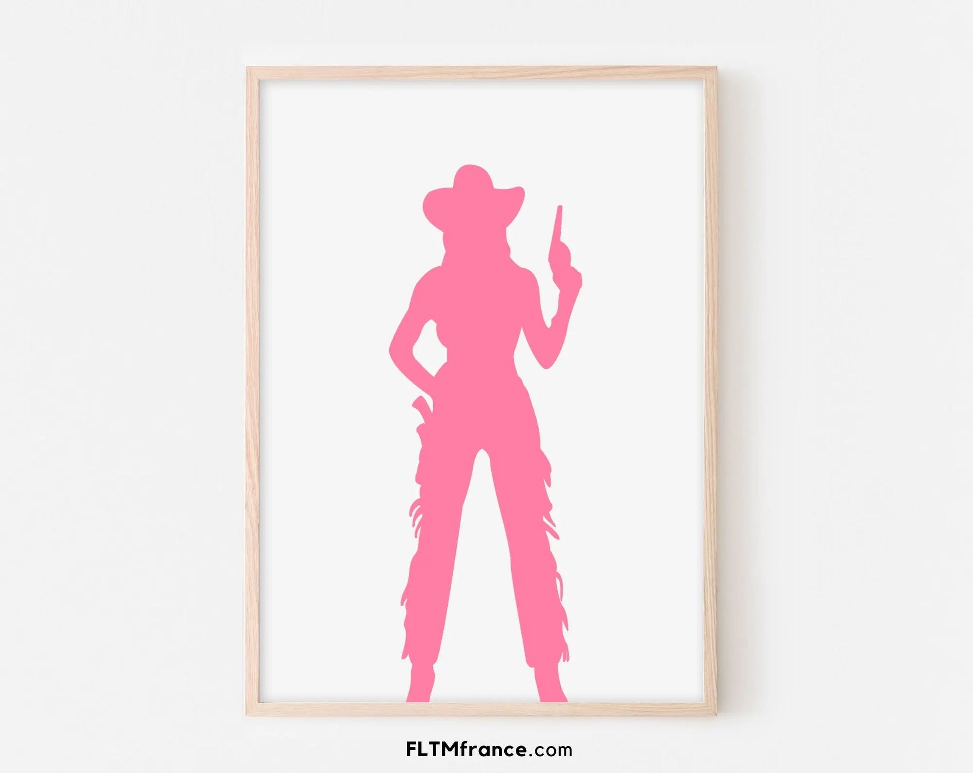 Affiches Cowgirl - Artistique et féminin FLTMfrance