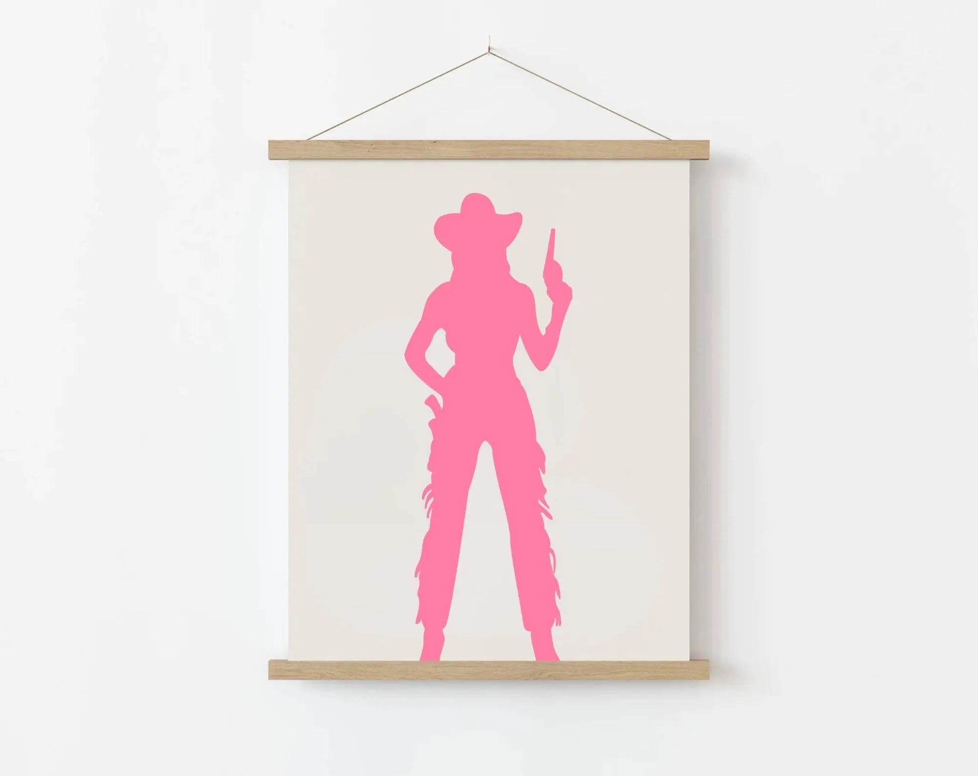 Affiches Cowgirl - Artistique et féminin FLTMfrance