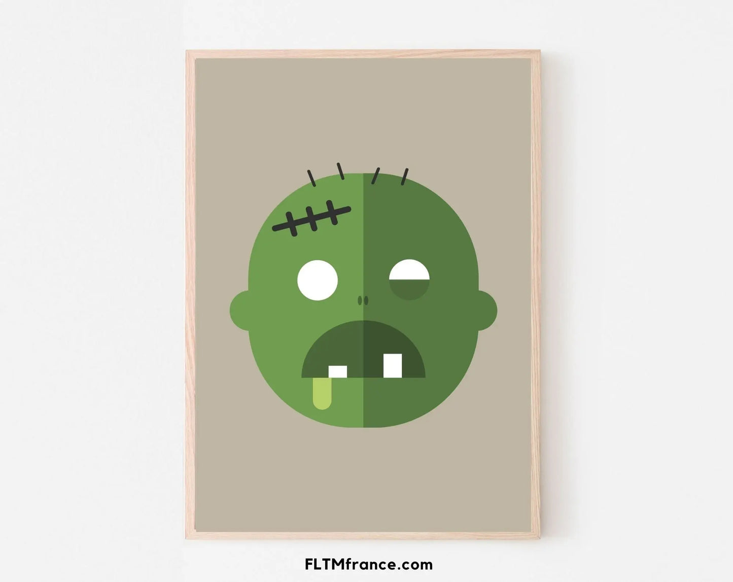 Affiches Halloween pour enfants momie, vampire, zombie... - Décoration Halloween FLTMfrance