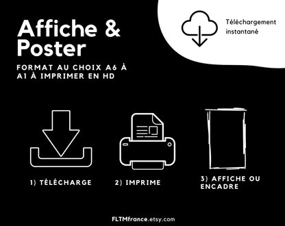 Affiches Mode  - Affiche de la mode FLTMfrance