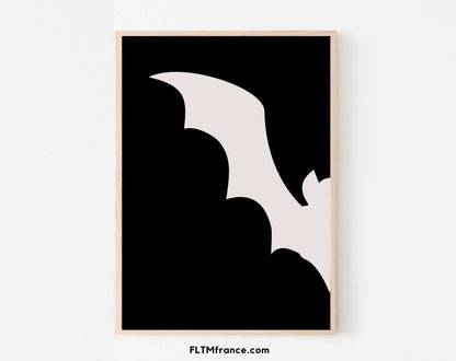 Affiches de chauve-souris - Décoration Halloween FLTMfrance