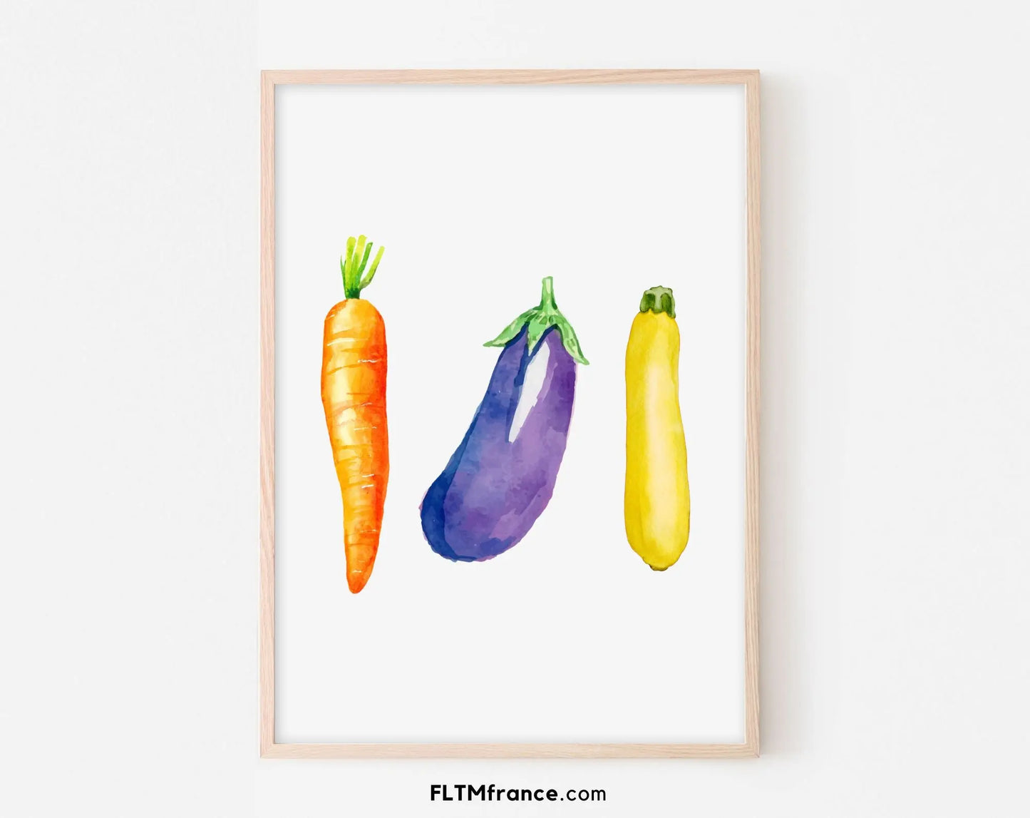 Affiches fruits féminins et légumes masculins - Poster humour WC FLTMfrance