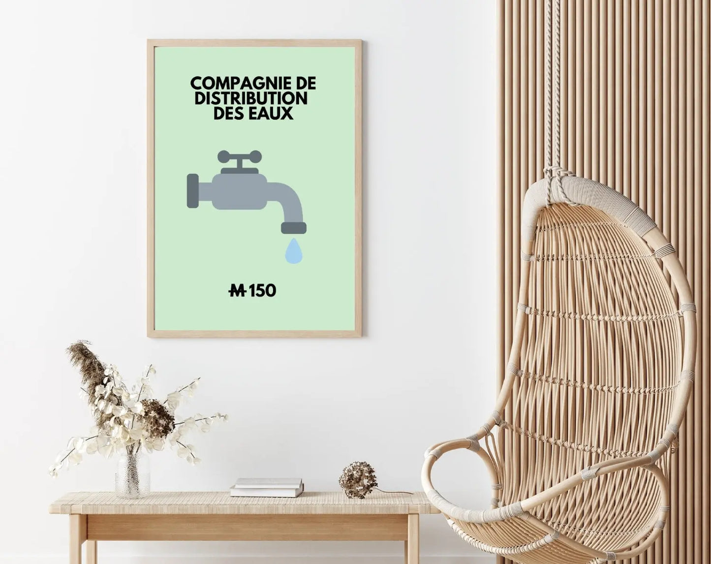 Affiches inspirée du jeu Monopoly FLTMfrance