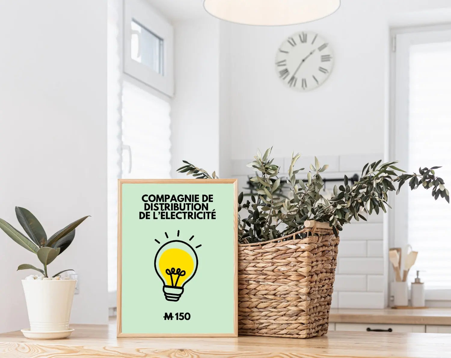 Affiches inspirée du jeu Monopoly FLTMfrance