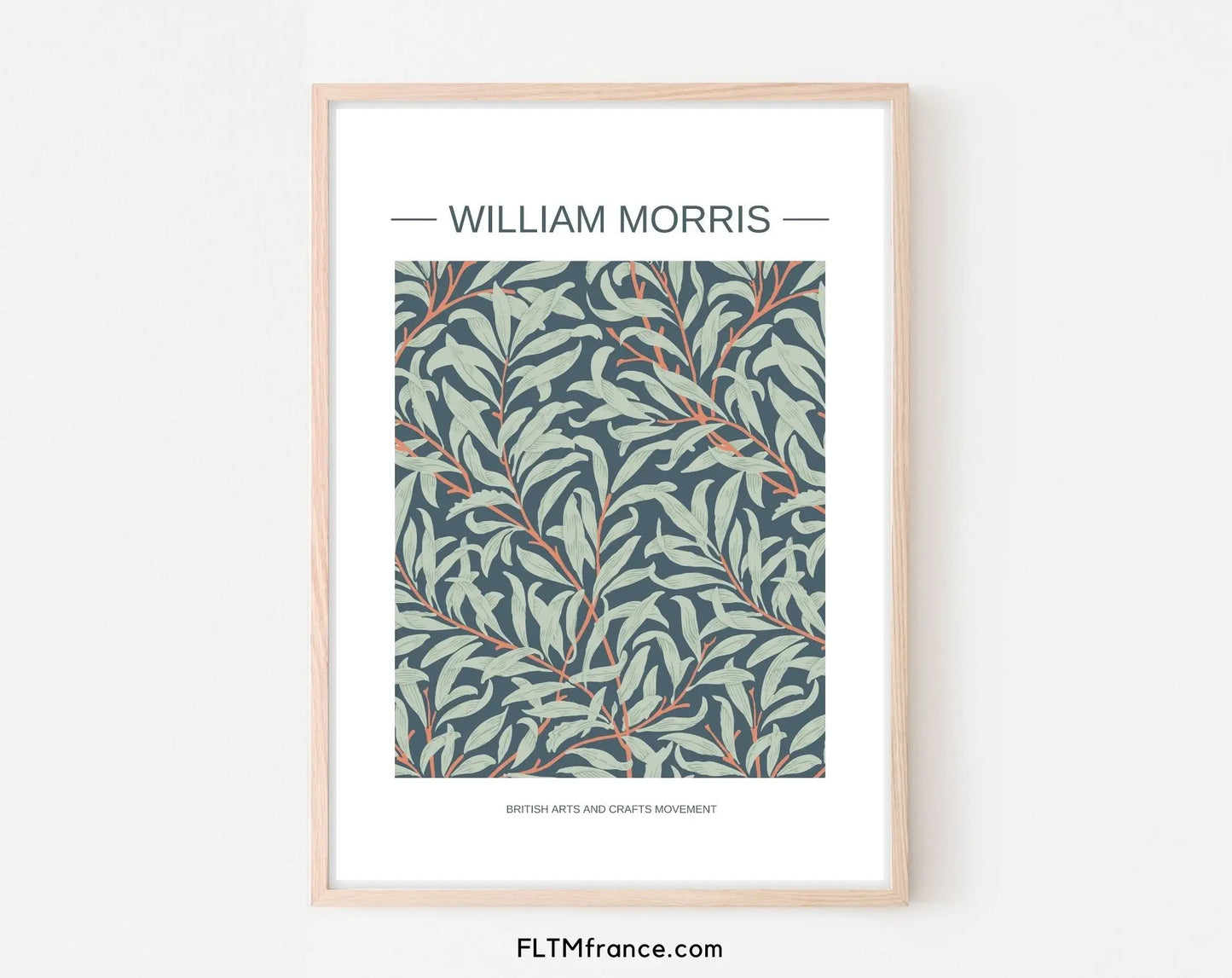 Affiches style William Morris - Affiche de musée FLTMfrance