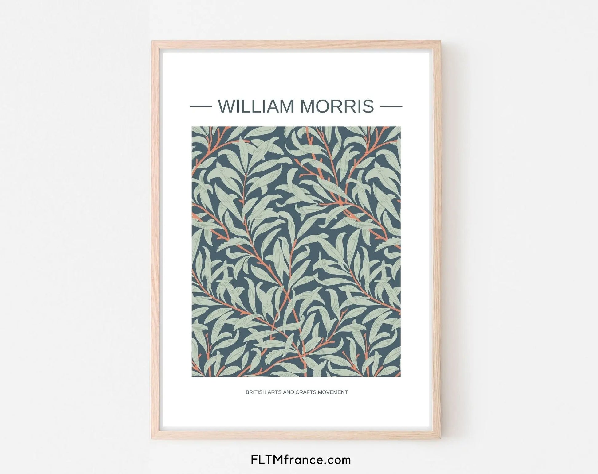 Affiches style William Morris - Affiche de musée FLTMfrance