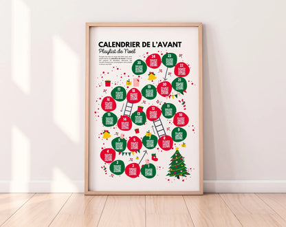 Calendrier de l'Avent musical numérique - Playlist de Noël FLTMfrance