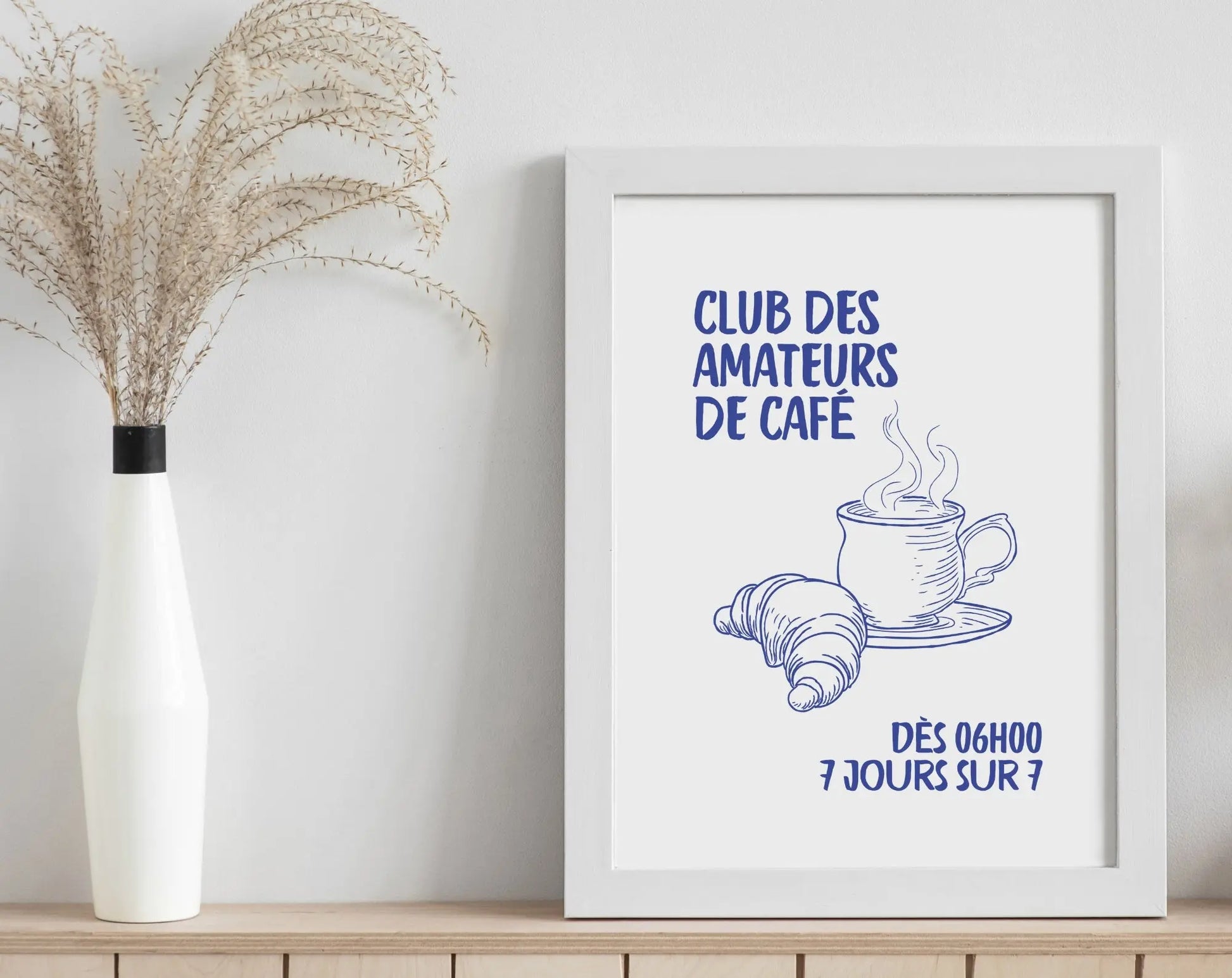 Club des amateurs de café - Affiche cuisine FLTMfrance