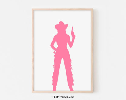 Cowgirl Silhouette - Cowgirl FLTMfrance