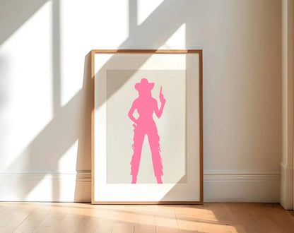 Cowgirl Silhouette - Cowgirl FLTMfrance