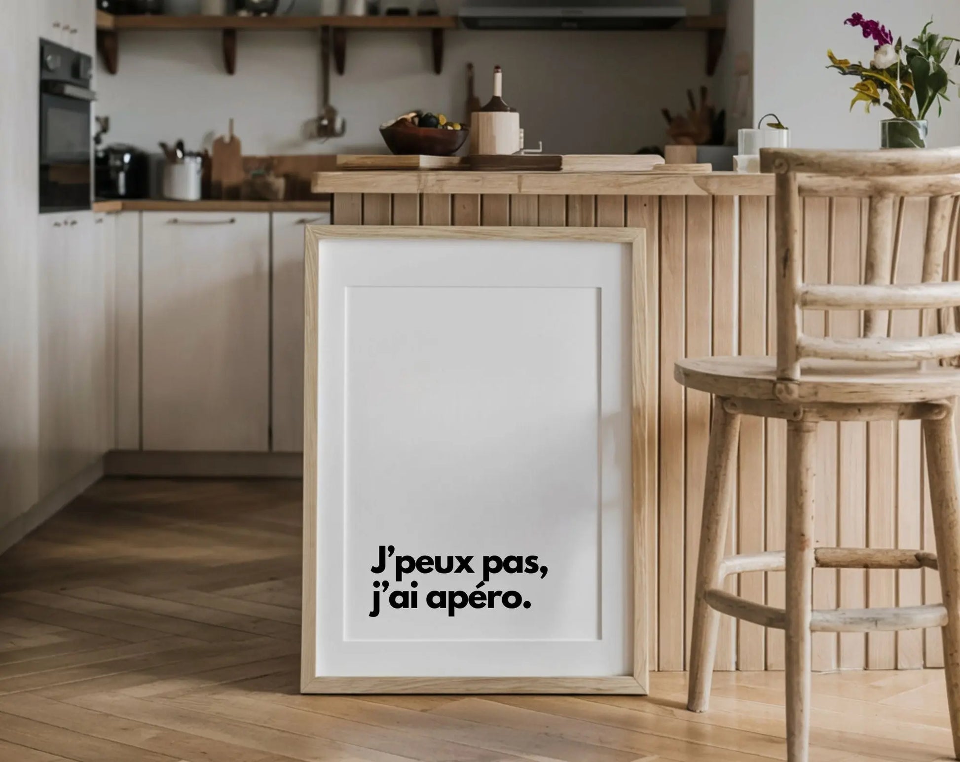 J'peux pas j'ai apéro - Citation humour FLTMfrance