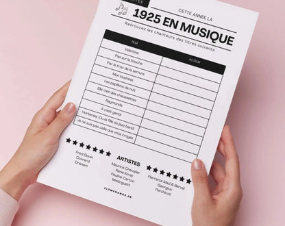 Jeu anniversaire 100 ans - Jeux de fête pour 100ème anniversaire FLTMfrance