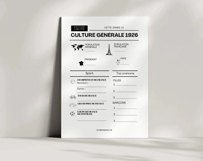 Jeu anniversaire 100 ans à imprimer : 10 jeux fun pour une soirée inoubliable FLTM