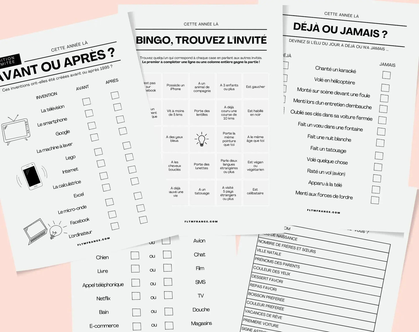 Jeu anniversaire 100 ans à imprimer : 10 jeux fun pour une soirée inoubliable FLTM