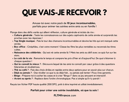 Jeu anniversaire 18 ans - Jeux de fête pour 18ème anniversaire FLTMfrance