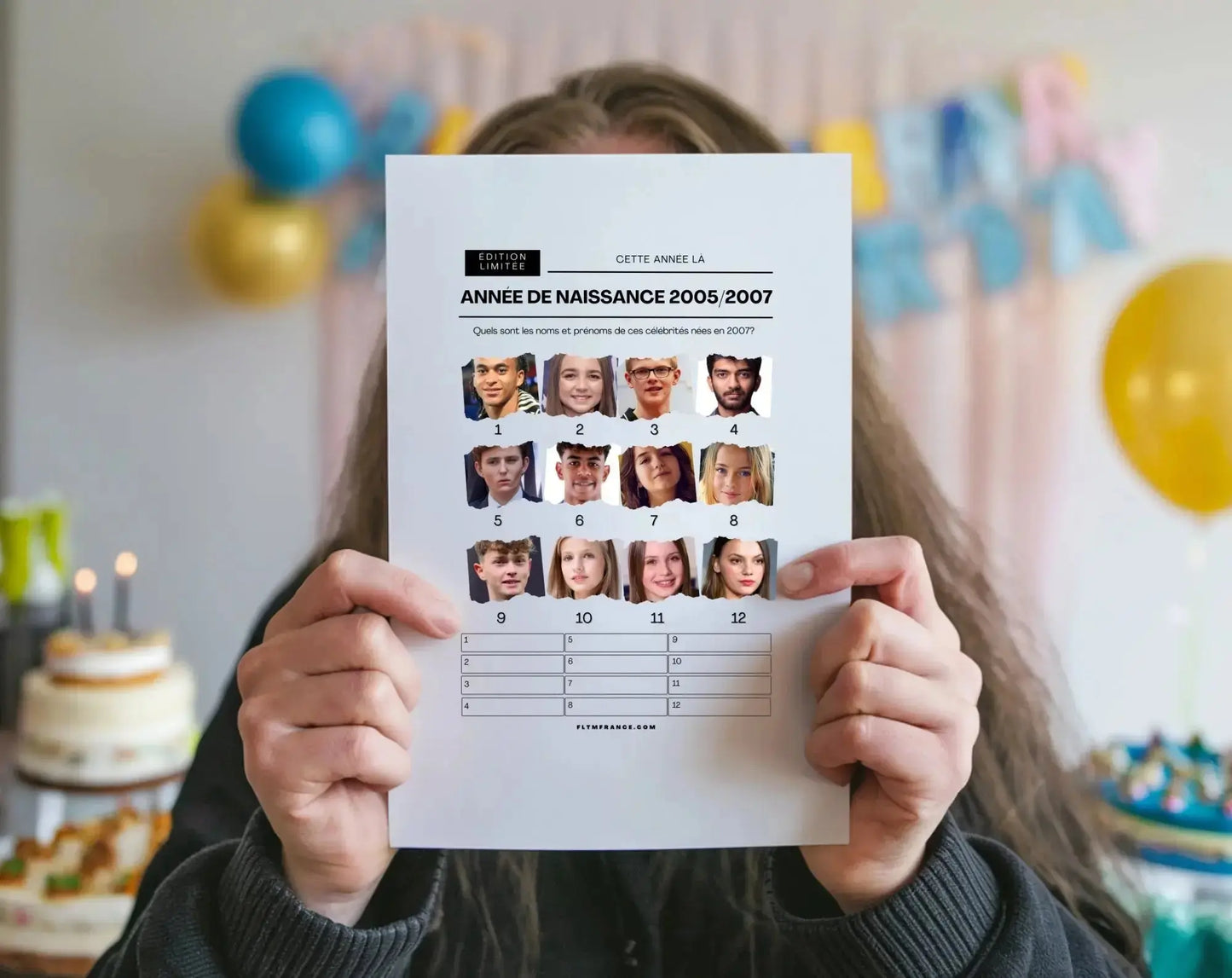 Jeu anniversaire 18 ans - Jeux de fête pour 18ème anniversaire FLTMfrance