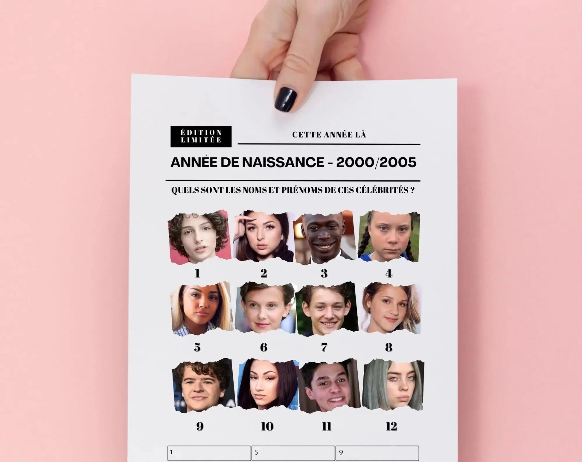 Jeu anniversaire 20 ans - Jeux de fête pour 20ème anniversaire FLTMfrance