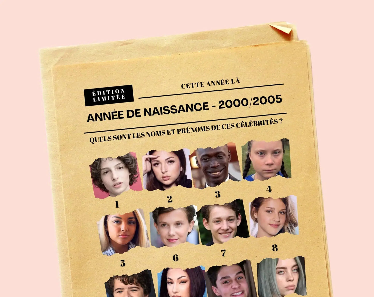 Jeu anniversaire 20 ans - Jeux de fête pour 20ème anniversaire FLTMfrance