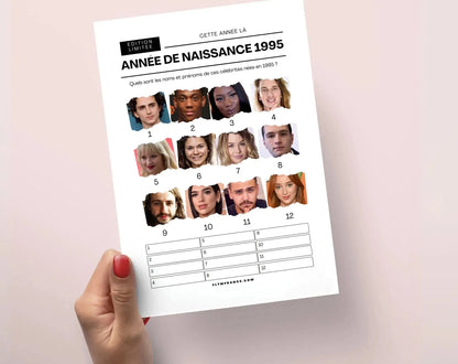 Jeu anniversaire 30 ans - Jeux de fête pour 30ème anniversaire FLTMfrance