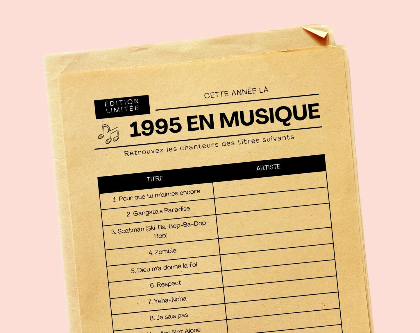 Jeu anniversaire 30 ans - Jeux de fête pour 30ème anniversaire FLTMfrance