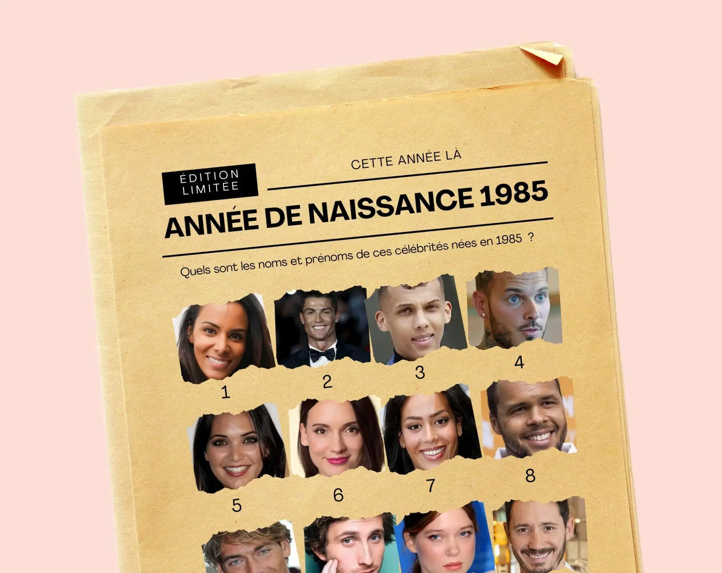 Jeu anniversaire 40 ans - Jeux de fête pour 40ème anniversaire FLTMfrance