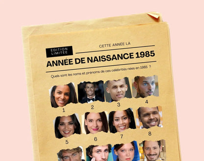 Jeu anniversaire 40 ans - Jeux de fête pour 40ème anniversaire FLTMfrance