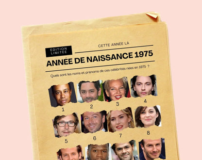 Jeu anniversaire 50 ans - Jeux de fête pour 50ème anniversaire FLTMfrance
