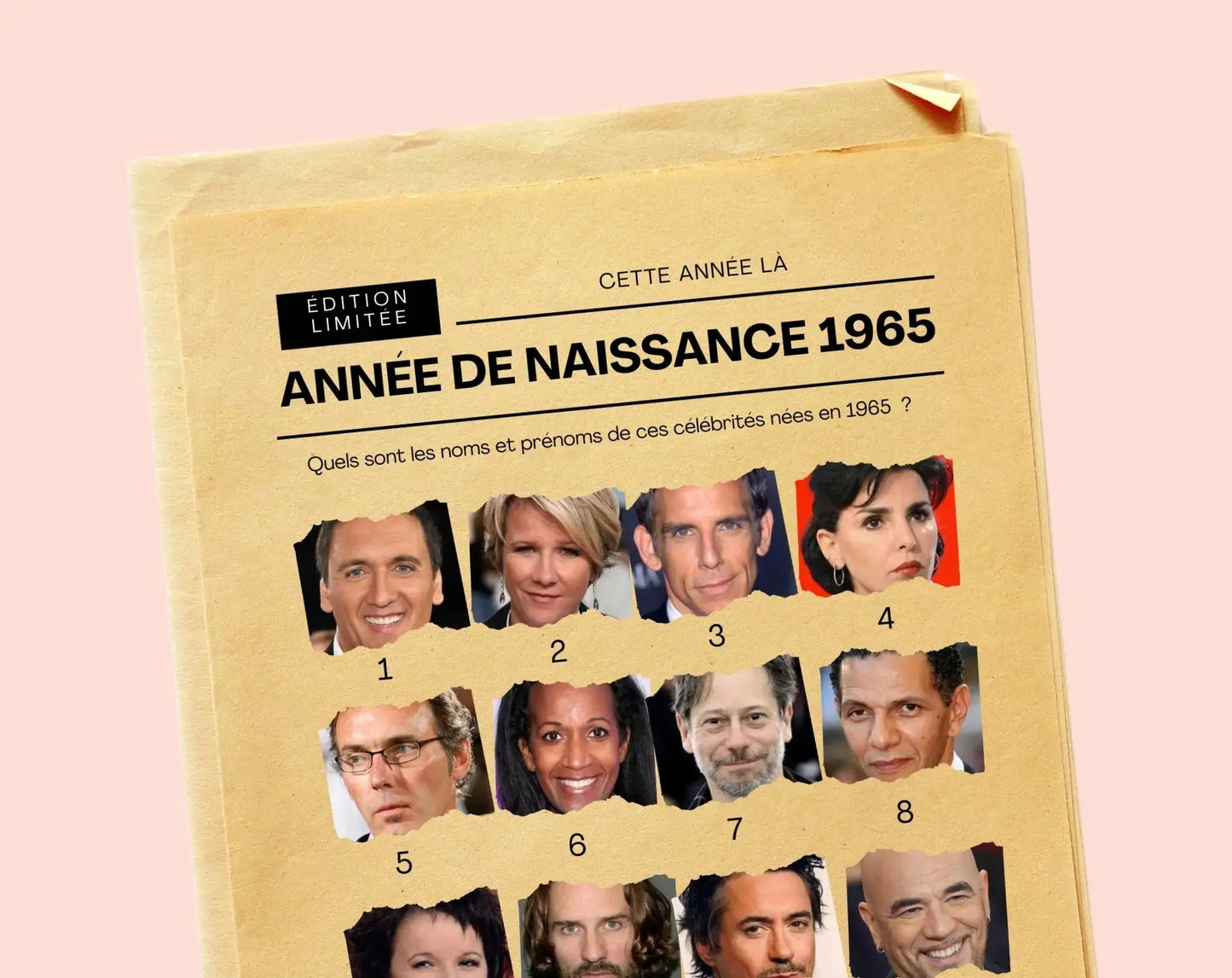 Jeu anniversaire 60 ans - Jeux de fête pour 60ème anniversaire FLTMfrance